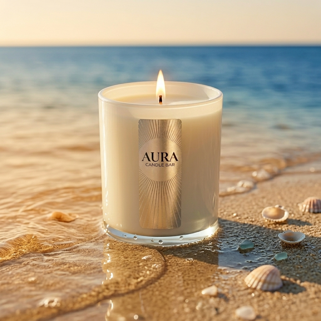 Clean and aquatic fragrance trends for 2026 at AURA Candle Bar, Chicago