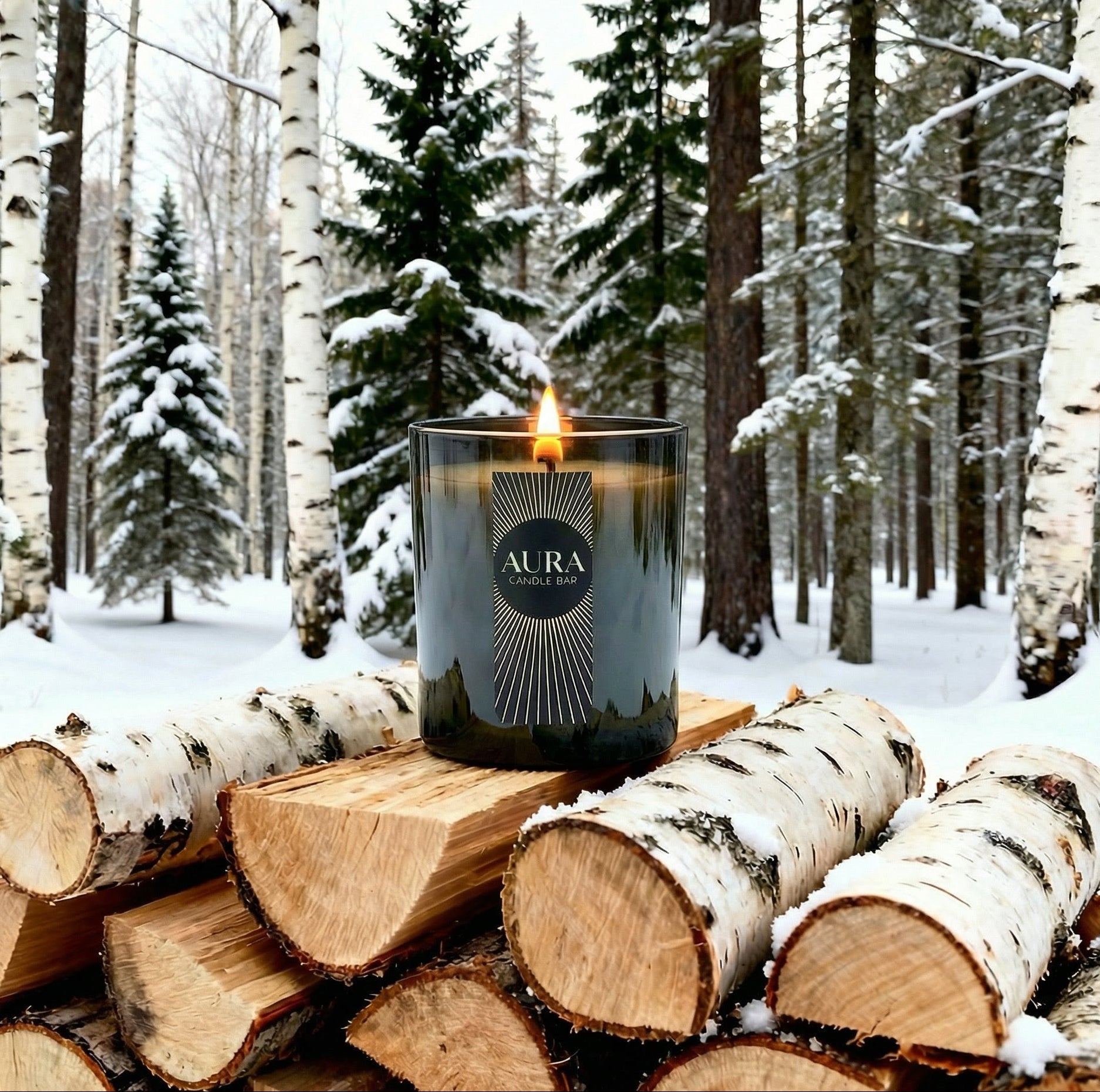 AURA Winter Signature Candle