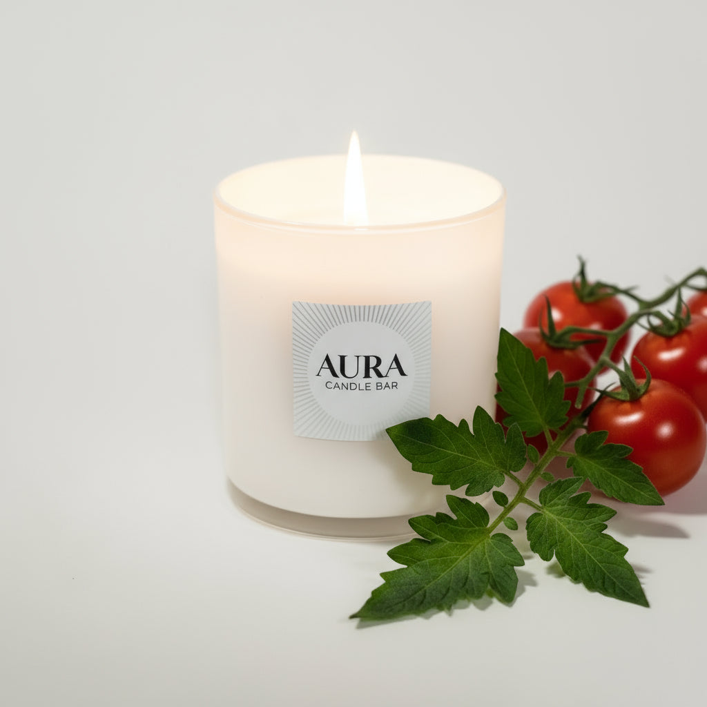 Tomato Leaf Candle