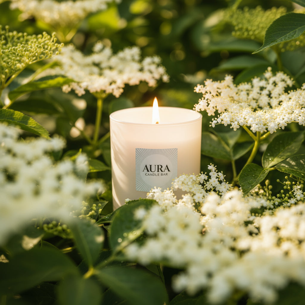 Elderflower Candle