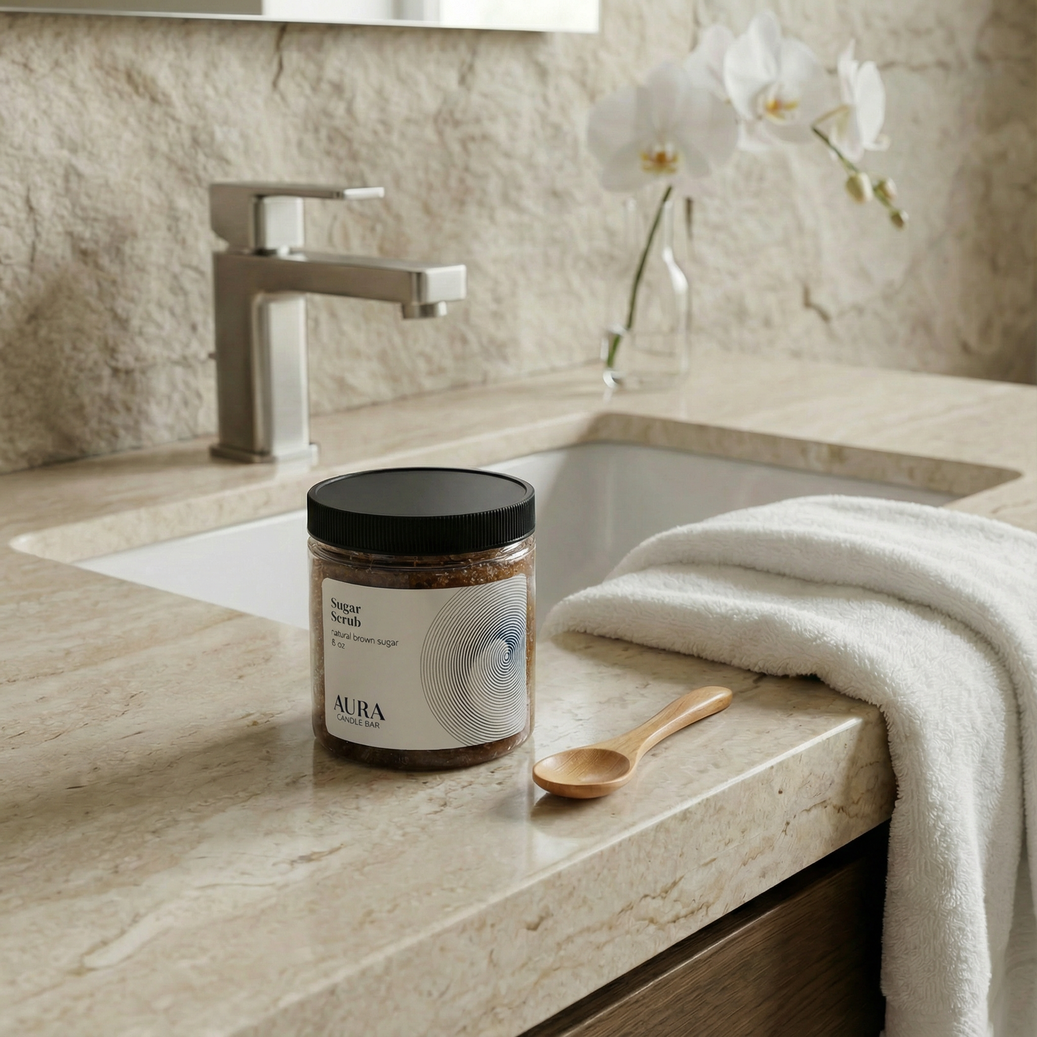 AURA Candle Bar Sugar Scrub