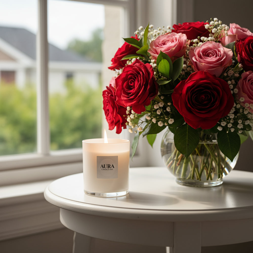 Rose Petals Candle