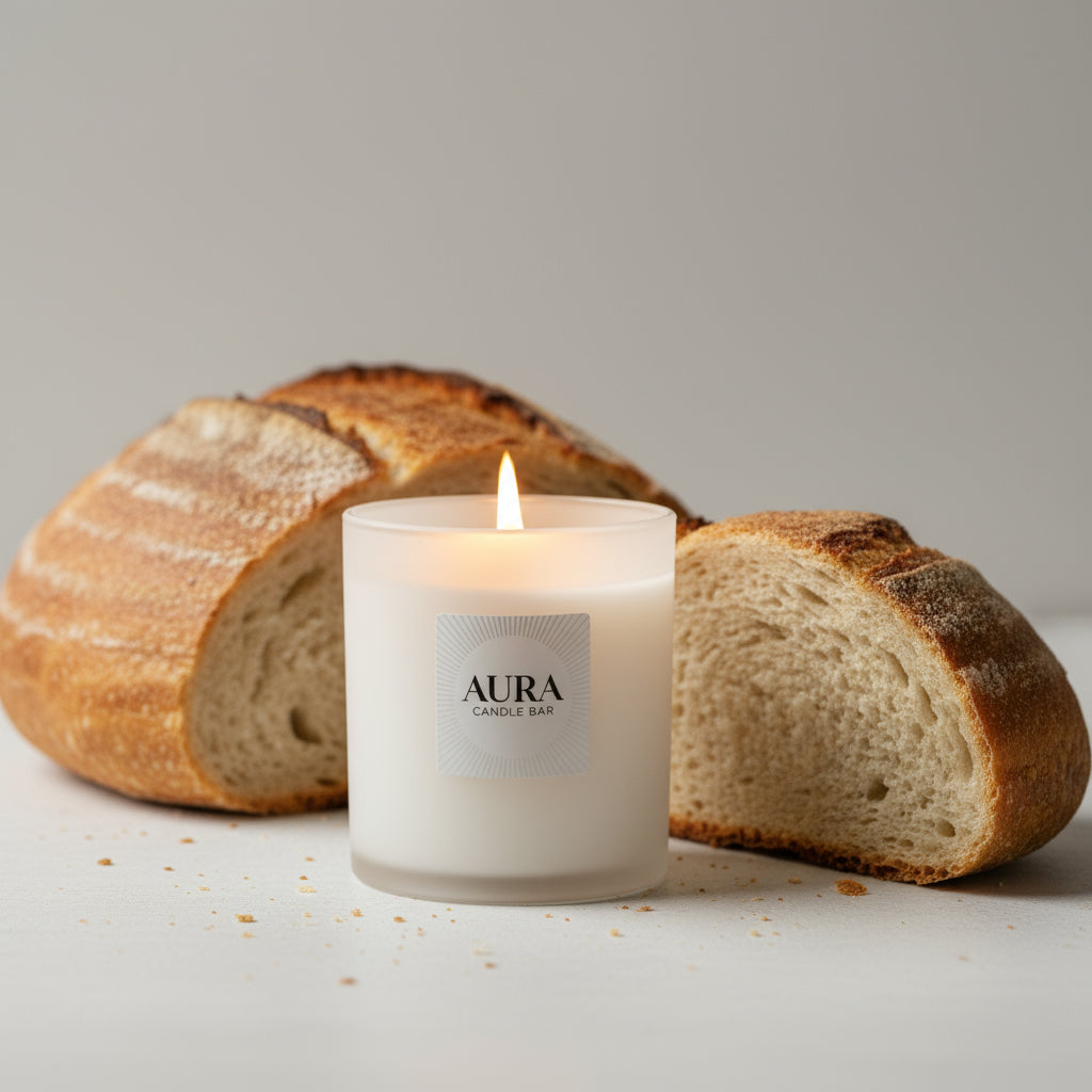 Baked Bread Candle